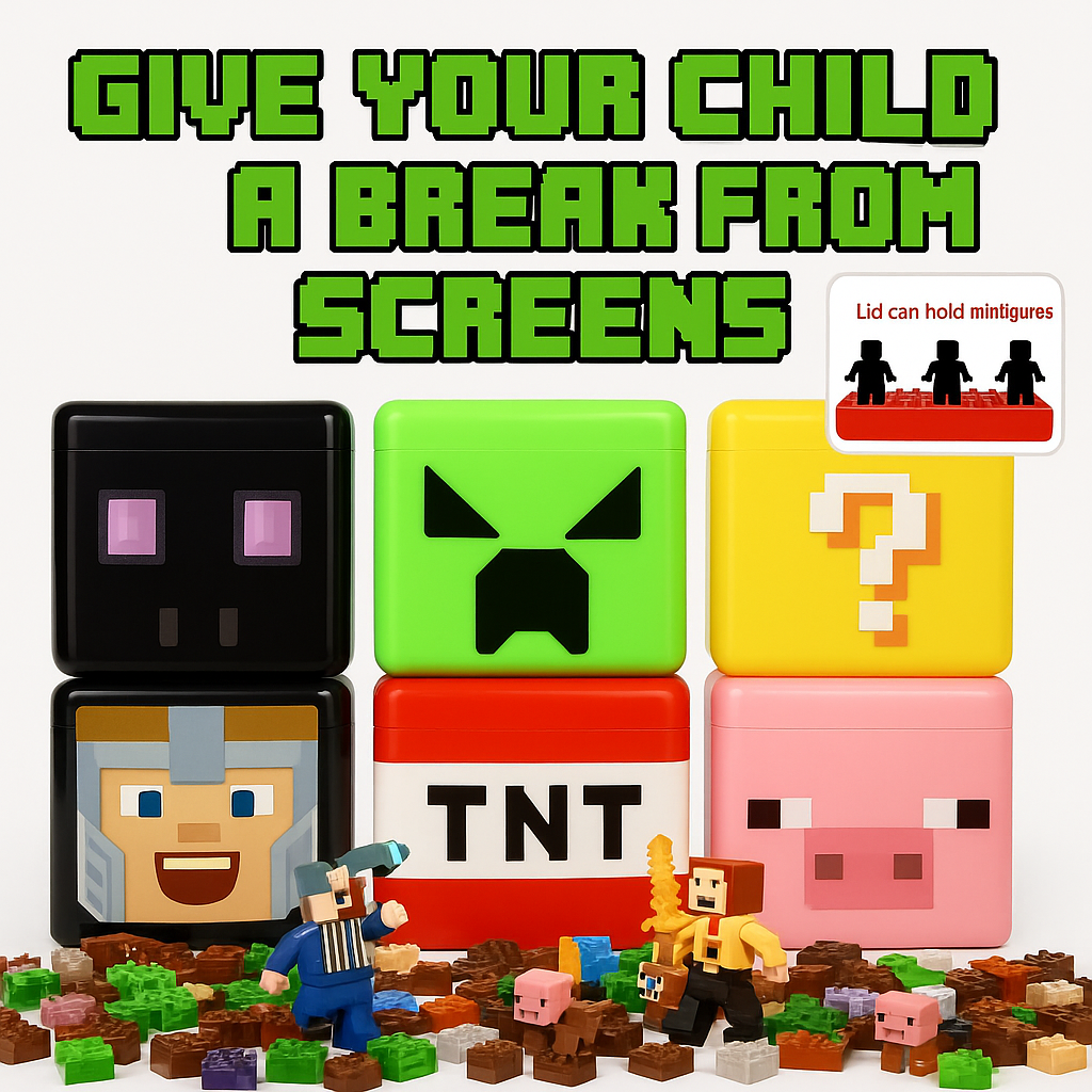 MagniCraft™ Magnetic Building Blocks – Snap, Build & Create Their World