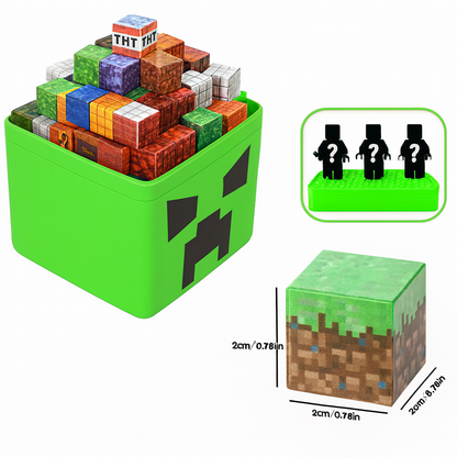MagniCraft™ Magnetic Building Blocks – Snap, Build & Create Their World